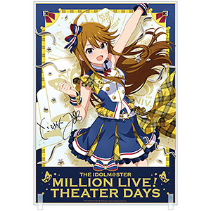 アイドルマスター　ミリオンライブ　販促　ポスター　7 THE IDOLM@STER MILLION LIVE! 7thLIVE Q@MP FLYER!!! Reburn