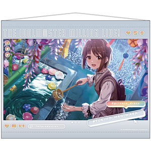 【限定販売】アイドルマスター ミリオンライブ！ 広告風B2タペストリー 萩原雪歩 プライベートドレス ver.