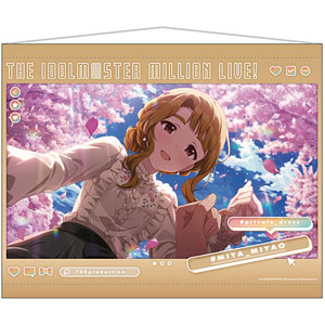 【限定販売】アイドルマスター ミリオンライブ！ 広告風B2タペストリー 宮尾美也 プライベートドレス ver.