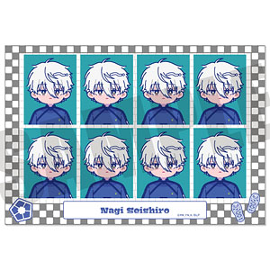 TVアニメ『ブルーロック』 証明写真風ステッカー にゅ～とろ 第1弾 C 凪誠士郎