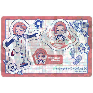ブルーロック ホログラムステッカー TVアニメ『ブルーロック』 ホログラムステッカーシート にゅ