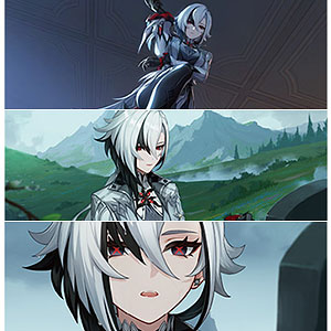 原神　クリスマス限定　フォトカード 条件あり特典】原神 キャラクターPVシリーズ フォトカード