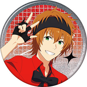 岡村直央 缶バッジ アイドルマスター SideM グリッター缶バッジ 岡村直央 サマー