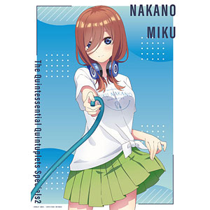 五等分の花嫁* クリアポスター 中野三玖