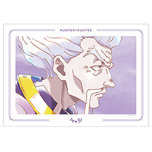 HUNTER×HUNTER ヒソカ Ani-Art aqua label 第2弾 A3マット加工ポスター