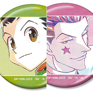 HUNTER×HUNTER トレーディング Ani-Art メタリック缶バッジ 10個入りBOX