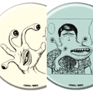 缶バッジ「寄生獣」01/カラーver. 公式イラスト 10個入りBOX[A3]《在庫