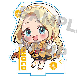 前橋ウィッチーズ アクリルスタンド 三俣チョコ ミニキャラ 花屋制服ver.