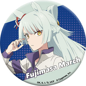 アニメ『ウマ娘 シンデレラグレイ』 グリッター缶バッジ オグリ