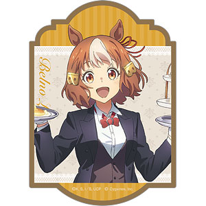 聖蹄祭へようこそ！トレセン学園メイド喫茶　バッジ　ヤエノムテキ　30点 アニメ『ウマ娘 シンデレラグレイ』アニメイトフェア～聖蹄祭へ