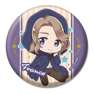 ヘタリア World☆Stars ぺたん娘缶バッジ フランス[ペンギン