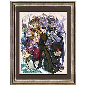 大逆転裁判 逆転裁判20周年記念 キャラファイングラフ 塗和也 額装付き 大逆転裁判 逆転裁判20周年記念 キャラファイングラフ 塗和也
