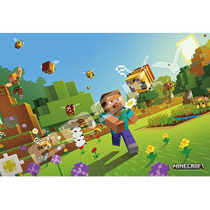 ジグソーパズル マジカルピース -ライト- MINECRAFT Honey Bees 300ピース (300-ML09)