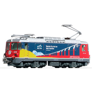 10-1987 Ge6/6-I 〈レーティッシュ・クロコダイル〉 + アルプスの緑の