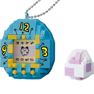 nanoblock(ナノブロック) NBCC_238 初代たまごっち (ブルー)