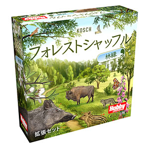 カードゲーム フォレストシャッフル 林緑 日本語版