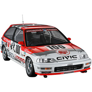 1/24 出光 MOTION 無限 シビック (EF9) “1991 JTC チャンピオン” プラモデル