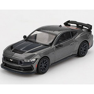 1/64 フォード マスタング ダークホース 2024 カーボナイズドグレー(左ハンドル)
