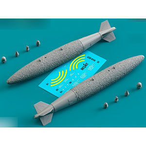 1/48 Mk.84/BLU-117 2000ポンド爆弾w/BSU-36/Bフィン (海軍型) (2個入)
