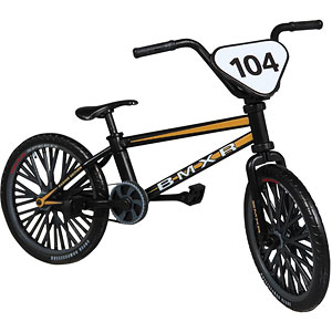 プリプラ フィギュアのスポーツ BMX レース black プラスチックモデル