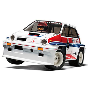 1/10電動RCカー Honda シティターボ (WR-02Cシャーシ)