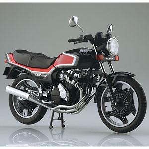 1/12 完成品バイク Honda CBX400F ブラック/キャンディアラモアナレッド