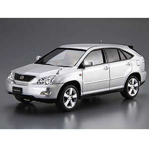 ザ・モデルカー No.105 1/24 トヨタ GSU30W ハリアー 350GプレミアムLパッケージ ’06 プラモデル