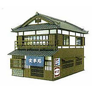 みにちゅあーとキット 情景シリーズ 茅葺民家-1〔MK05-07