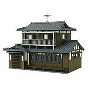 (未使用･未開封品)　さんけい 1/87 情景シリーズ 茅葺民家-1 MK05-07 ペーパークラフト og8985z Amazon | さんけい 1/87 情景シリーズ 茅葺民家-1 MK05-07