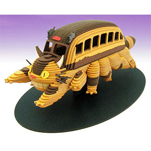 廃盤 となりのトトロ 草壁家&ネコバス ジオラマ 貯金箱 【廃盤品