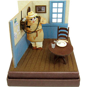 みにちゅあーとキット スタジオジブリmini 紅の豚 電話するポルコ