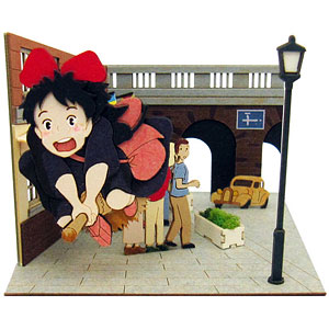 ジブリ　さんけい　魔女の宅急便　みにちゅあーとmini　コリコに到着 みにちゅあーとキット スタジオジブリmini 魔女の宅急便 コリコに到着
