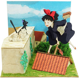★新品★ジブリパーク　魔女の宅急便　ジジ　キキ　トトロ　バス停　本　箸　ハンカチ 魔女の宅急便』ジジのレトロなミルクカンがもらえるCloset川崎店