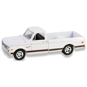 1/64 1972 Chevy Cheyenne C10 Short Bed - White