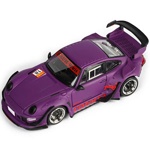RWB 993 Rotana 1:64 ミニカー パープル TOY-SCL3-84481.jpg