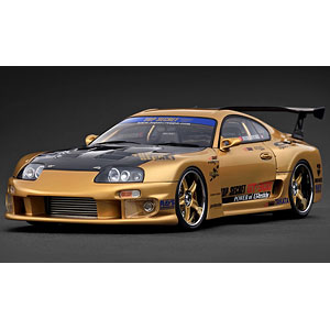 1/18 TOP SECRET GT300 Supra (A80) Gold