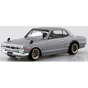 楽プラ スナップキット No.16CU-SV ニッサン C10 スカイライン 2000GT-R カスタムホイール (シルバー) プラモデル