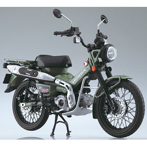 1/12 完成品バイク Honda CT125 ハンターカブ パールオーガニックグリーン