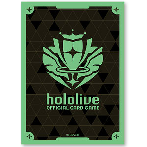 hololive OFFICIAL CARD GAME オフィシャルホロカスリーブ Vol.24 『ブランドロゴ(Green)』 パック