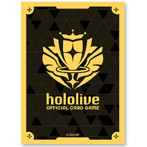 hololive OFFICIAL CARD GAME オフィシャルホロカスリーブ Vol.25 『ブランドロゴ(Yellow)』 パック