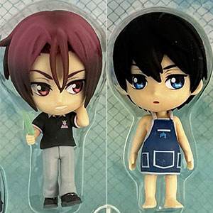 Free! キャラプカ ８体セット　遙　凛 Amazon.co.jp: Free 七瀬遙 橘真琴 松岡凛 1 8 フィギュア 三点