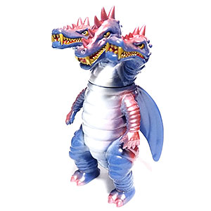 ミドルサイズ三つ首竜 フィギュア王限定カラー さくら色 若草色 三つ首竜ミドルサイズ 2002年非売品カラーVer 完成品フィギュア