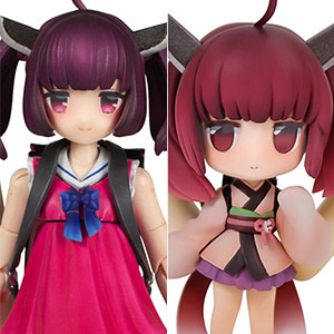 プラフィア 東北ずん子・ずんだもんプロジェクト 東北きりたん(ミニフィギュア同梱セット) 1/12 プラモデル