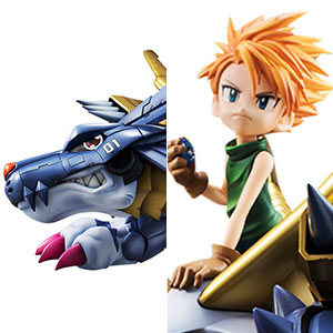 【限定販売】Precious G.E.M.シリーズ デジモンアドベンチャー メタルガルルモン＆石田ヤマト 完成品フィギュア