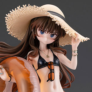 とある科学の超電磁砲S御坂美琴水着フィギュア全高約65センチVer_やわらかバス とある科学の超電磁砲S 御坂美琴水着フィギュア 全高約65センチ