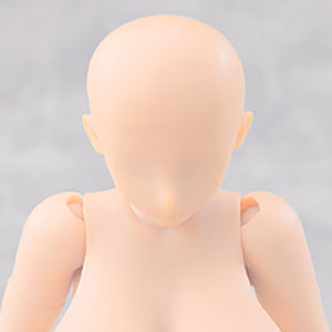 1/12スケール 可動フィギュア 豊満体型女性素体 KT02A ホワイト肌