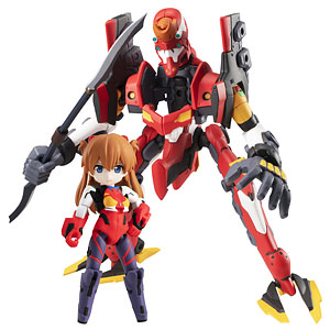 【限定販売】デスクトップアーミー 『ヱヴァンゲリヲン新劇場版』式波・アスカ・ラングレー＆エヴァンゲリオン2号機