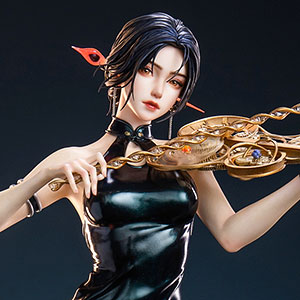 【前入金 銀行振込のみ】雲虫シリーズ 星隕 1/4 スタチュー ブラックエディション EX Ver.