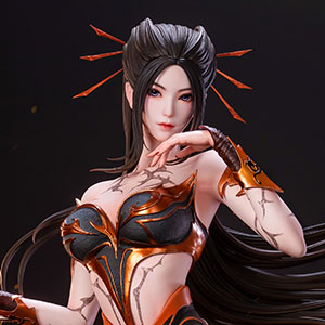 限定販売】鬼刀シリーズ 海琴煙 破砕 1/4 スタチュー COLLECTOR