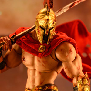 Spartan King Leonidas I(スパルタンキング レオニダス) 1/12スケール 可動フィギュア ダメージ版